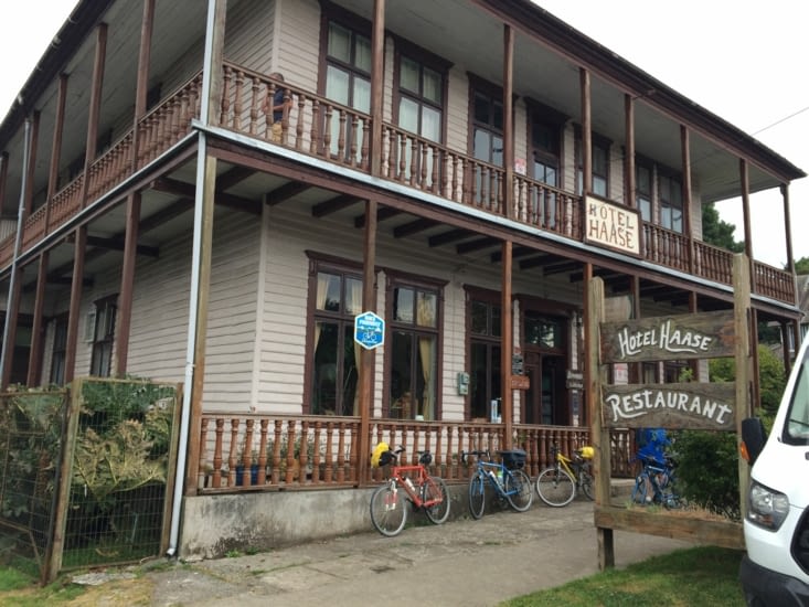 L'hôtel de puerto octay très typique