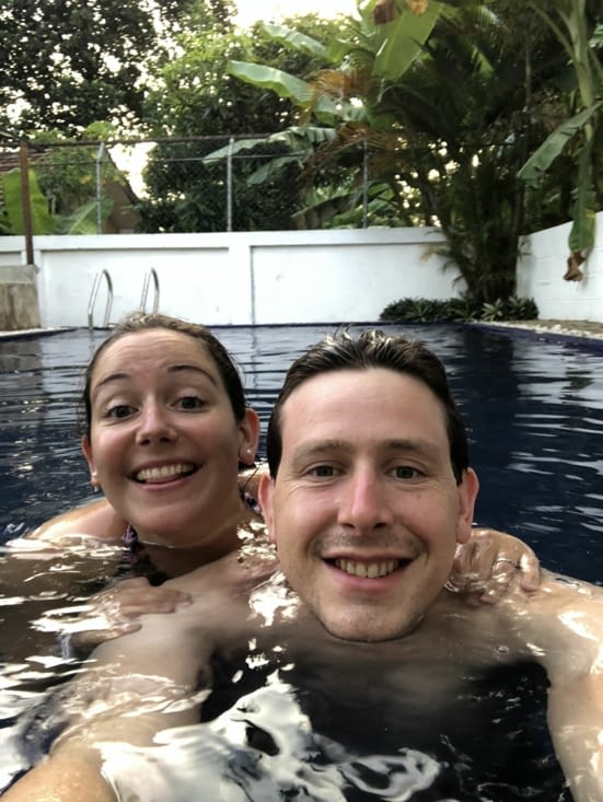 Détente à l'hôtel