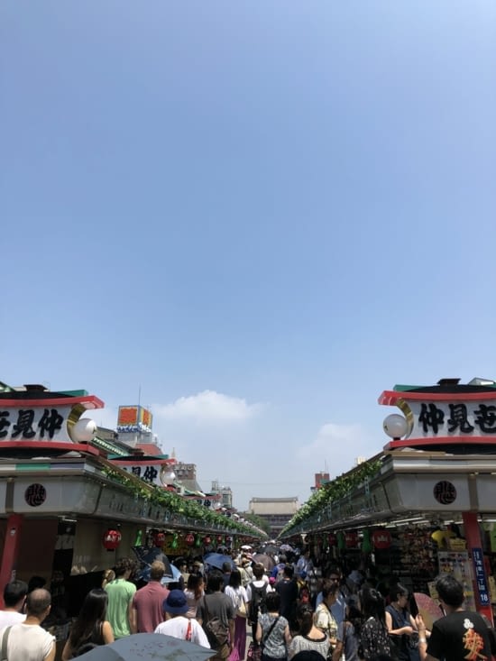 Arcade de boutiques Nakamise