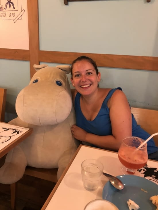 Margaux était vraiment comme une enfant :)