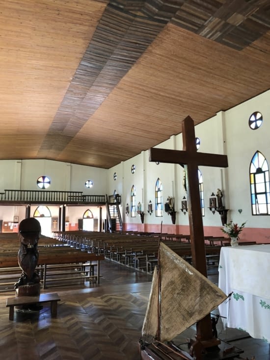 L'intérieur de l'église
