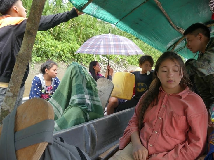 le péképéké vient au ravitaillement