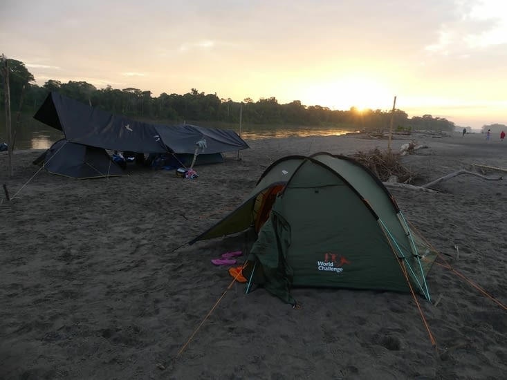 5h du matin. Le jour se lève avec une très belle clarté