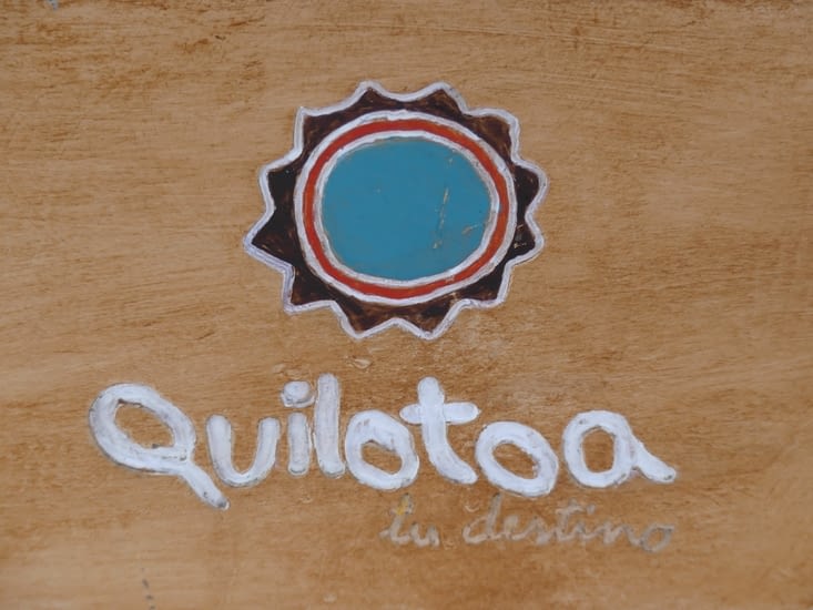 nous quittons Quilotoa