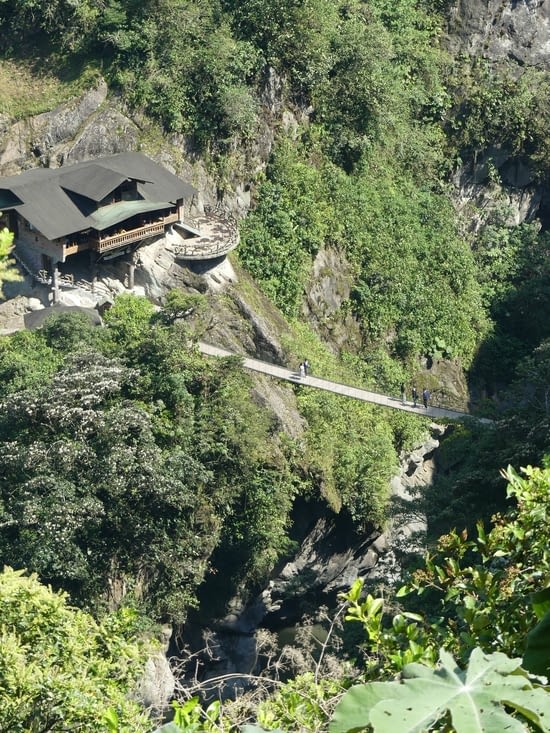 vue sur la gorge du Paîlon del diablo