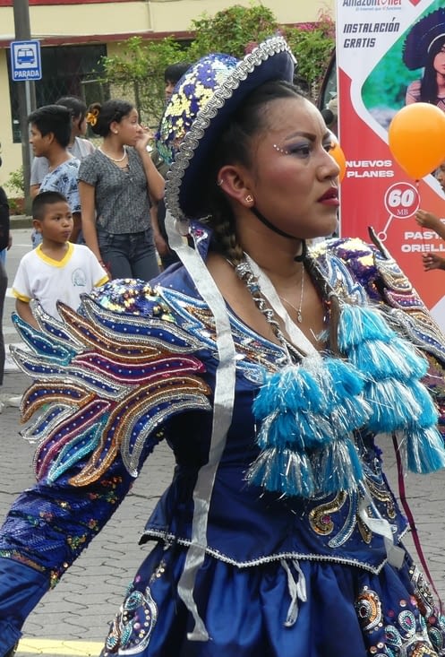 ce sont des figures du carnaval bolivien