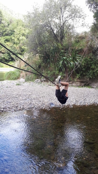 Un cours d'eau à traverser ...