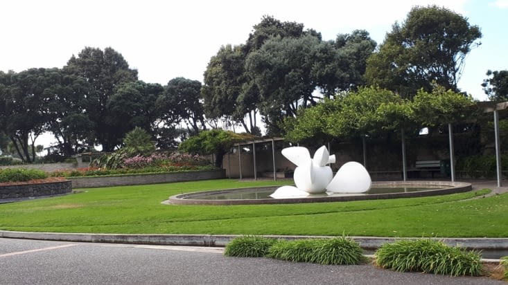 Petite jardin dans la ville