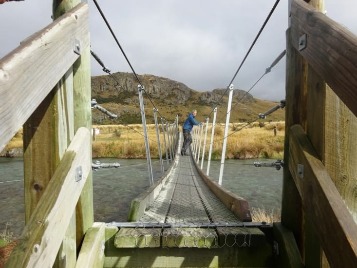 Un beau pont suspendu