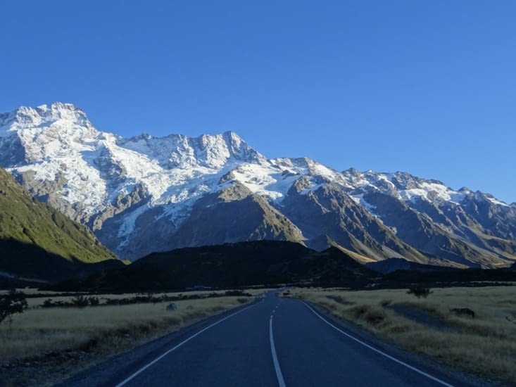 Sur la route de la 3ème et dernière rando : Ball hut route