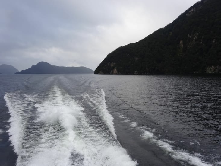 Ferry lac Manapouri