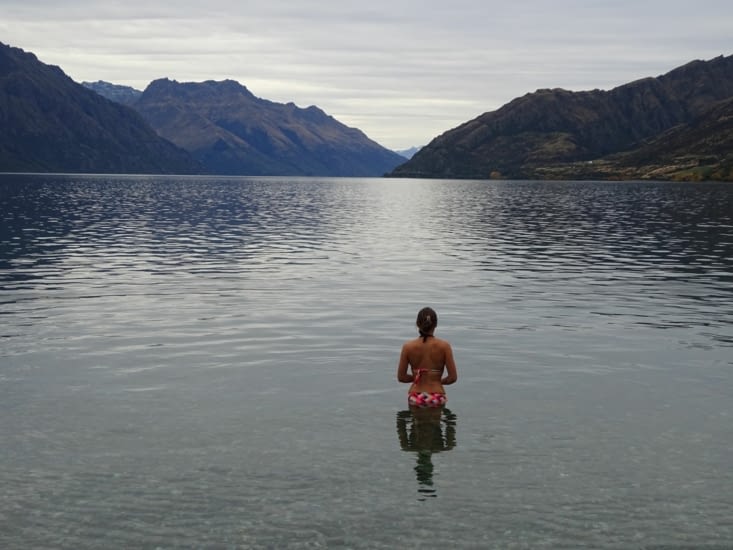 Après l'effort, le [très froid] réconfort