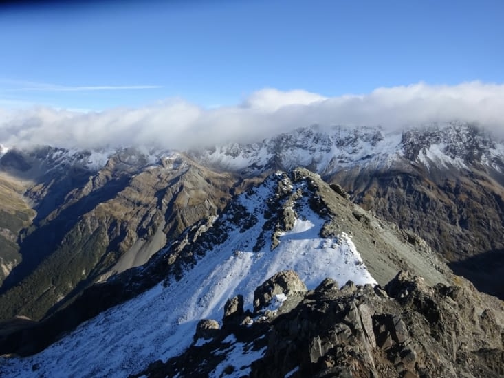 Avalanche peak