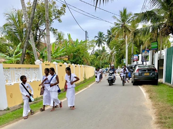 Près d’un temple bouddhiste