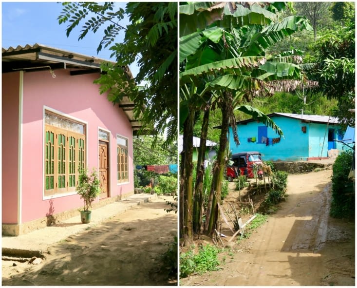 Des maisons de familles travaillant pour la fabrique