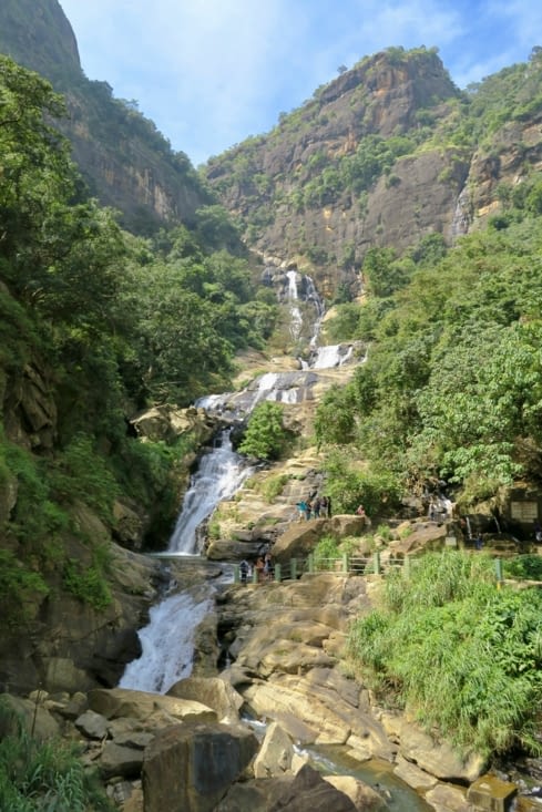 Là aussi, ce doit être encore plus spectaculaire pendant la saison des pluies.