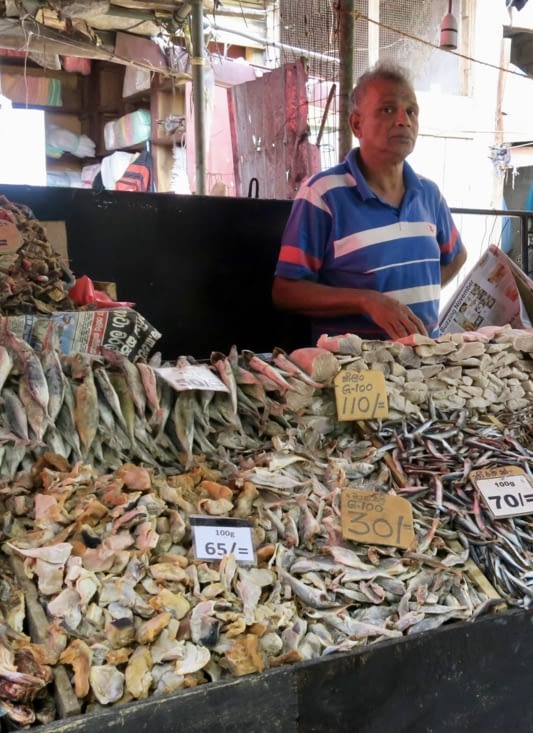 Du poisson, mais séché.