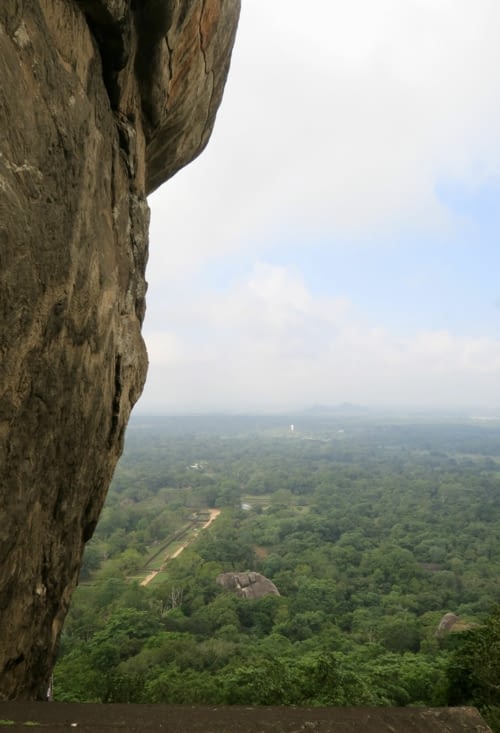 Il commence à faire chaud...mais la vue est incroyable.