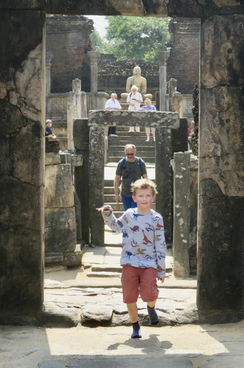Un temple - il faut donc enlever chaussures et casquette.