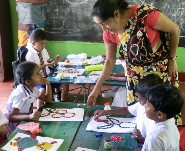 Ou en graines de courge colorées.