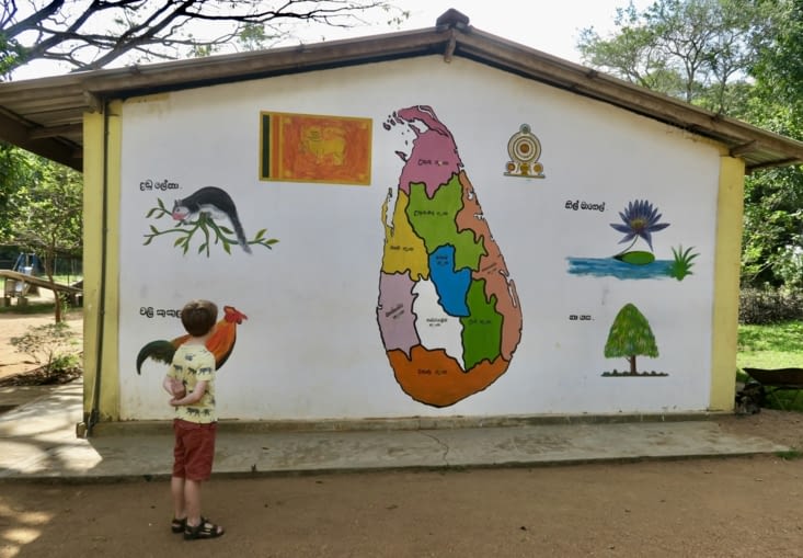 Le mur d’une salle de classe