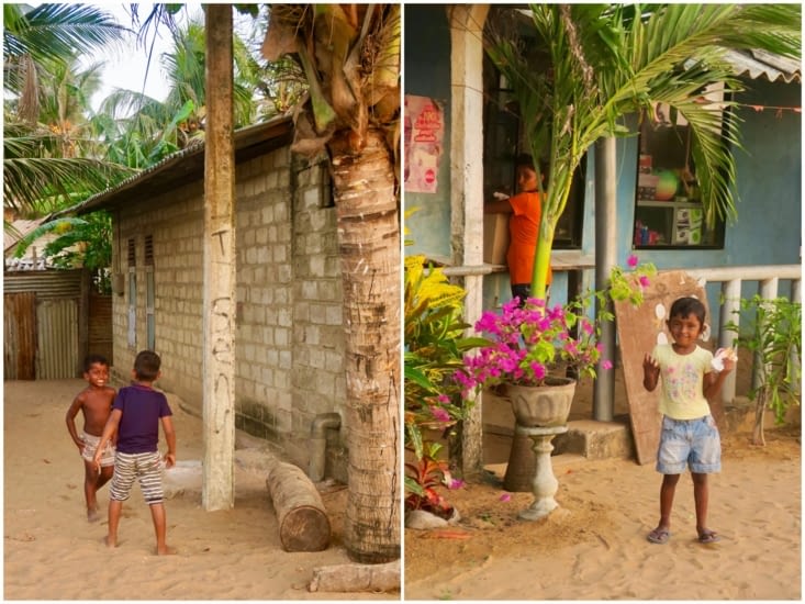 Au bord de la plage...