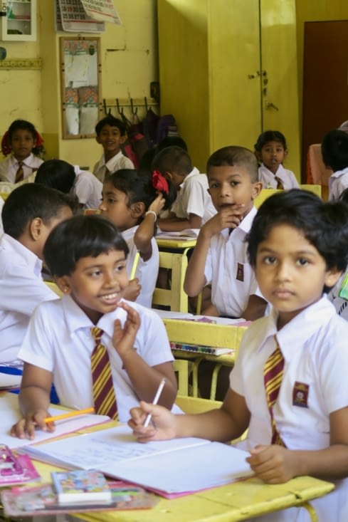 Visite de la classe des 7 ans.