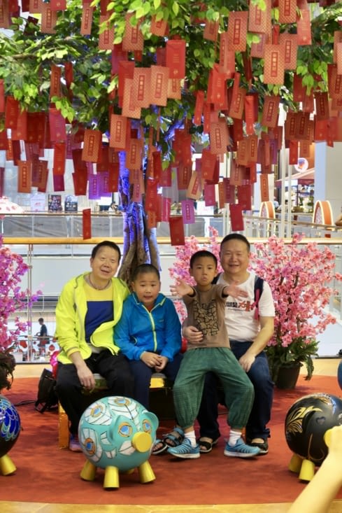 Bonne chance pour toute la famille !