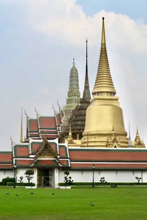 Les 3 flèches des temples principaux