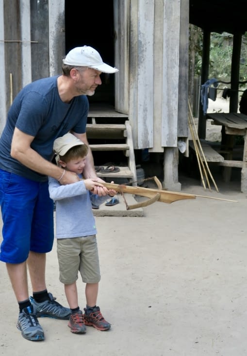 La détente est très puissante, Maël est impressionné.