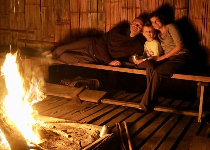 On est bien, au coin du feu !