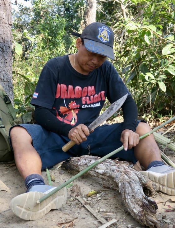 Pause fabrication de sarbacane.