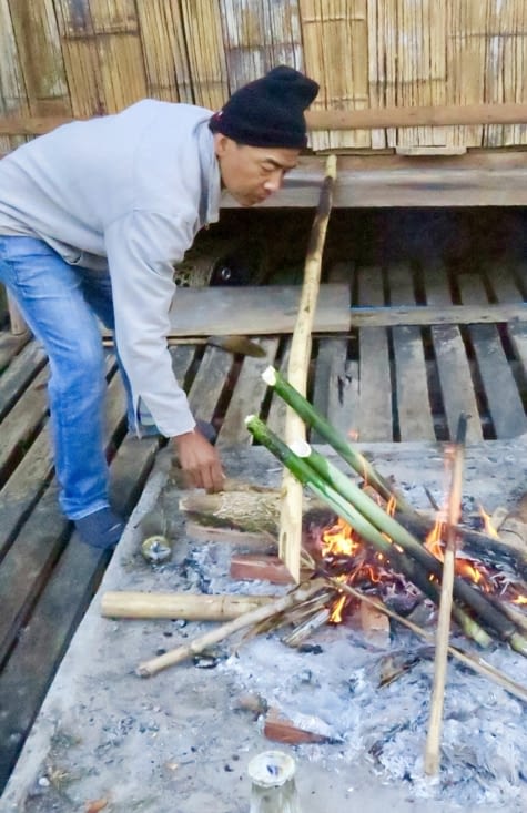 Préparation pour le ptit dej :