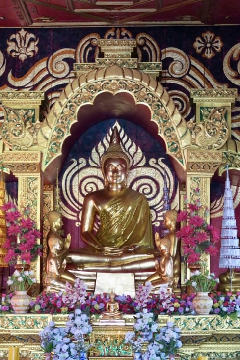 Des fleurs à l’intérieur aussi...