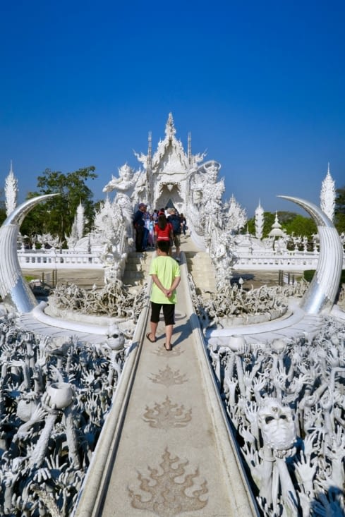 Et nous évitons donc l’enfer en passant sur le pont. Ouf !