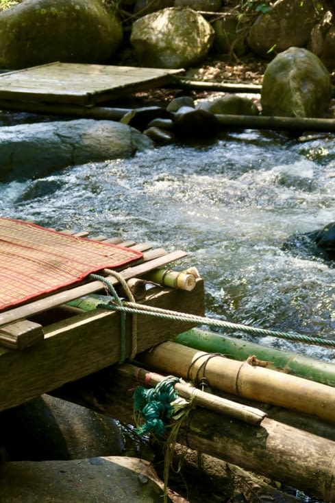 On est bien arrimés...