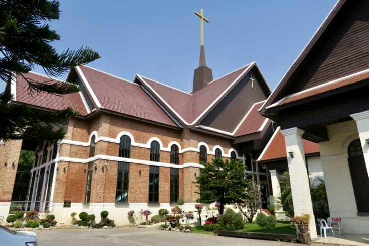 On dirait une église américaine.