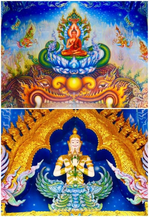 Une débauche de couleurs sur les murs !