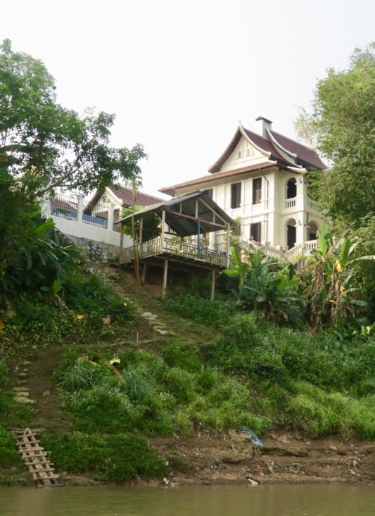 Encore quelques belles villas de Luang Prabang...