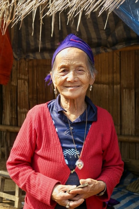 Rencontre d’une jolie grand-mère.