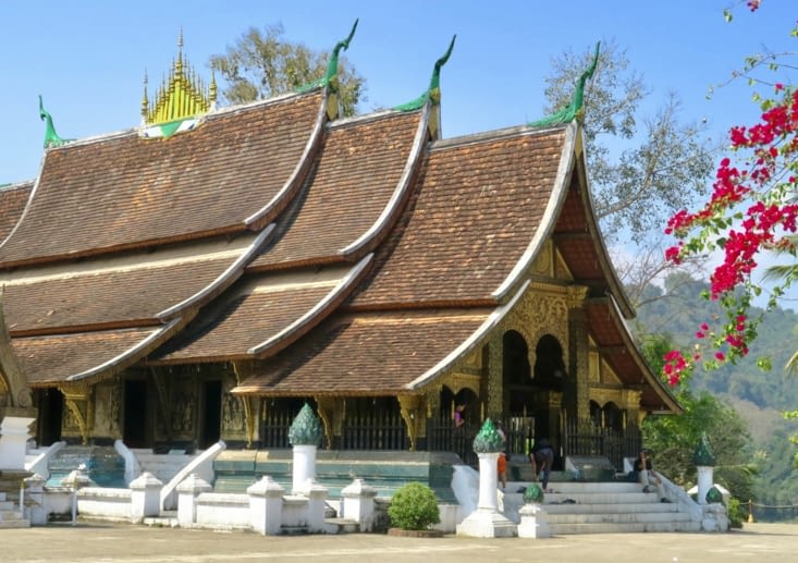 Visite du Vat Xieng Thon.