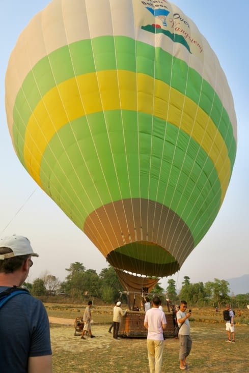 Ça y est, on nous fait signe, il faut monter !!