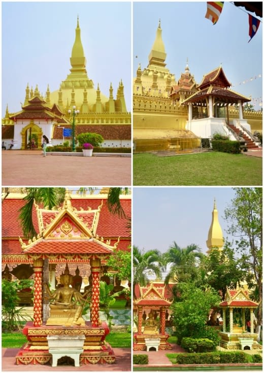 Pha Tat Luang, le site sacré emblématique du Laos...