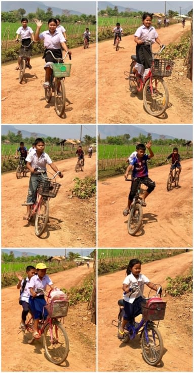 Ils nous saluent au passage. « Sabaïdiiii ! »