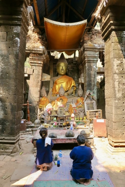 C’est devenu un temple bouddhiste au XVIe siècle, et il est encore actif aujourd’hui.