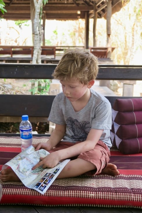 ... faire un petit point carte...