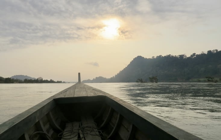 Retour vers l’embarcadère.