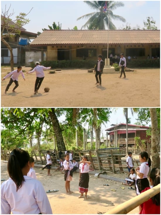 Foot pour les garçons et élastique pour les filles.