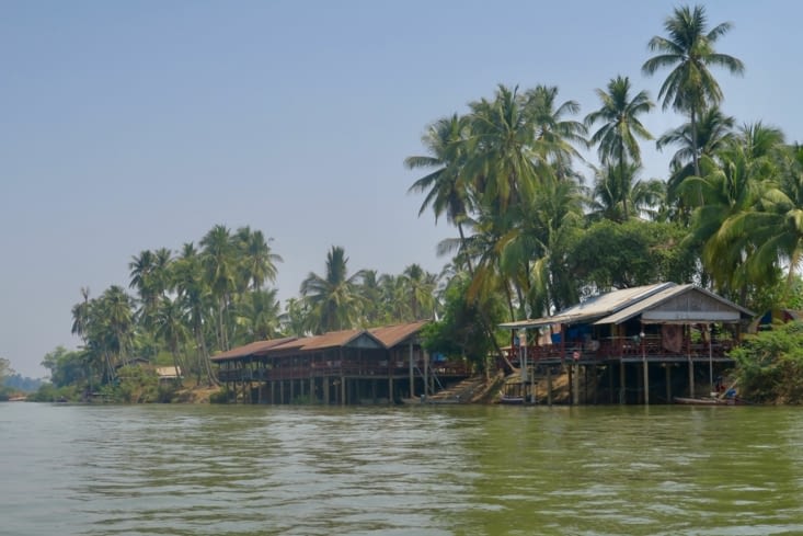 Dernière vue sur Don Khone, petit pincement au cœur...