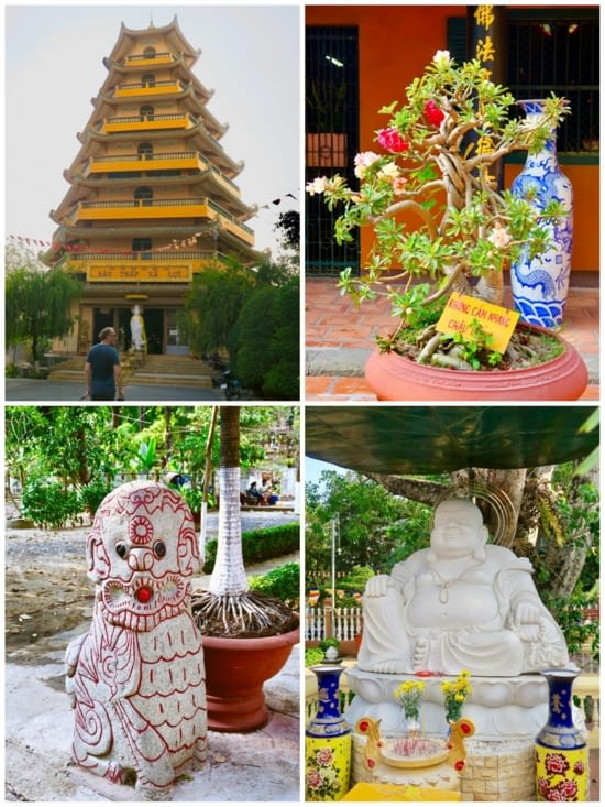 Une pagode, d’inspiration plutôt chinoise.